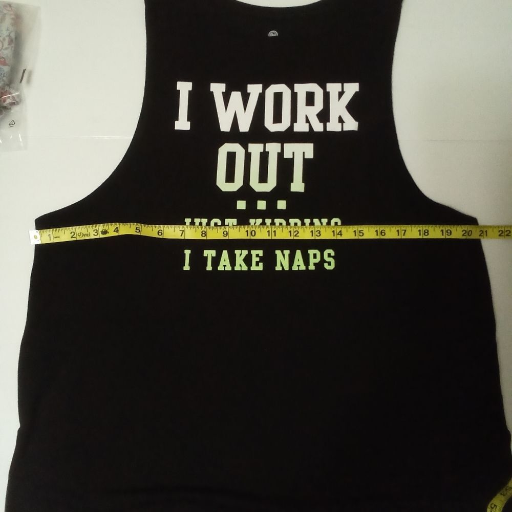 SO tank top women's athletic size large black - Picture 6 of 8